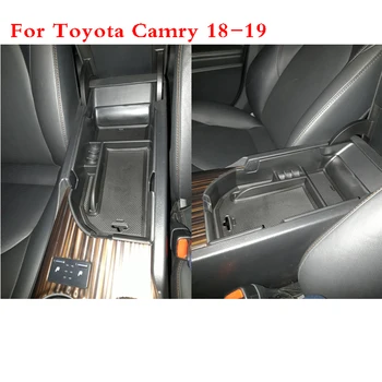 

For 2018 - 2020 Toyota Camry 2019 Car Inner Central Armrest Storage Box Organizer Box Central Storage Cabinet Organizer