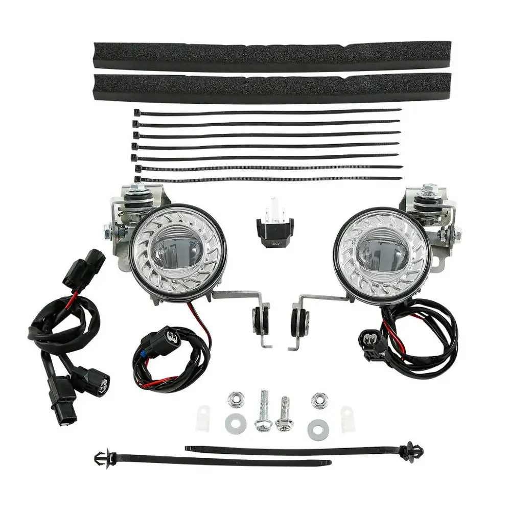 

Motorcycle LED Fog Lights Attachment Kit For Honda Goldwing 1800 GL1800 2018â€“2020 2019