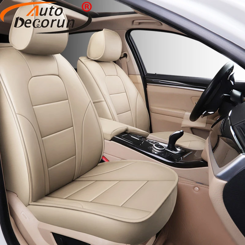 

AutoDecorun 13PCS/Set Cowhide & PVC Leather Seat Cushion for Fiat Linea Accessories Seat Cover Pad for Cars Protectors 2008-2012