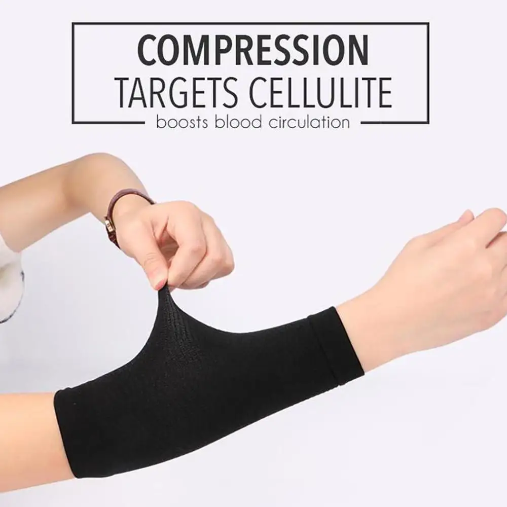 New Fashion  Elastic Shaping Thin Arm Bundle Arm Set Women Elastic Shaperwear Slimming Manchon De Compression Pour Bras	@F