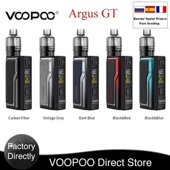 

Original VOOPOO Argus GT Kit 160W Argus GT TC Box MOD & 4.5ml PnP pod Tank Fit PnP-VM5 Pnp-Vm6 Coil E-Cigarette Vaporizer VS GEN