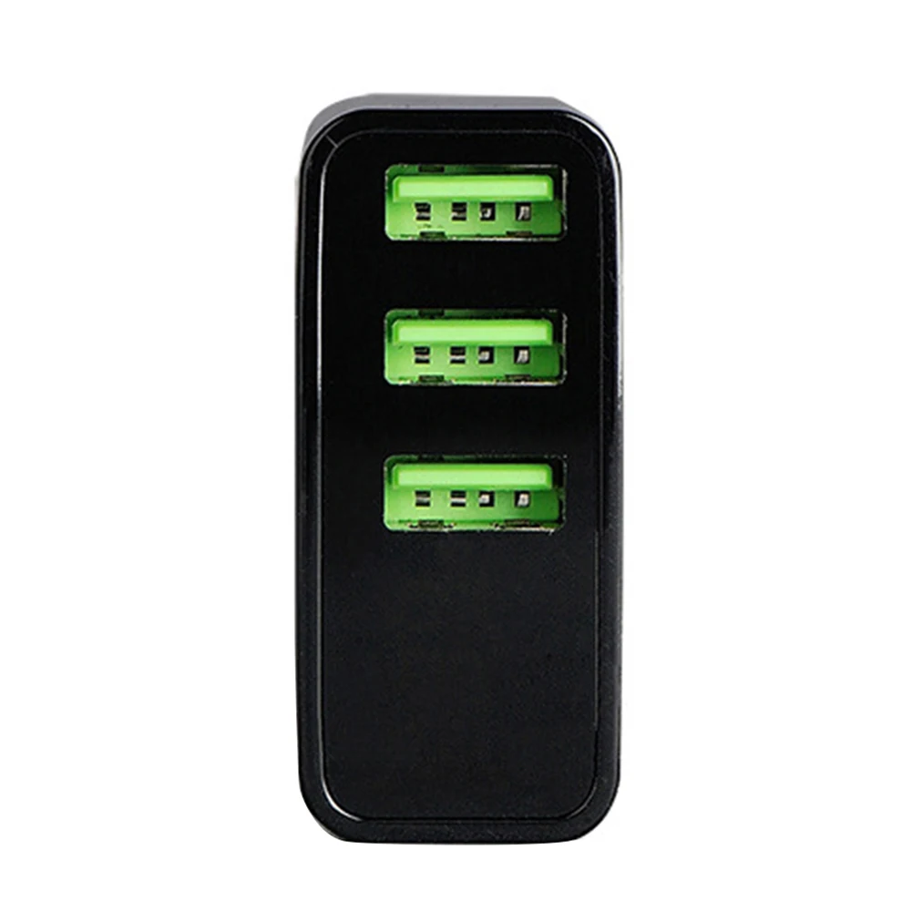Новое поступление телефон планшет 3.4A 3 usb порта ЕС/США штекер QC3.0 быстрое зарядное устройство переходник под розетку