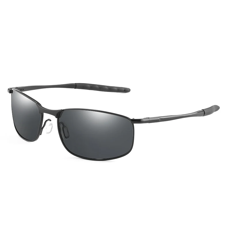 MVBBFJR Модные мужские поляризованные солнцезащитные очки Женские квадратные для вождения в темноте зеркальные очки фотохромные Хамелеон винтажные очки UV400 - Цвет линз: C3