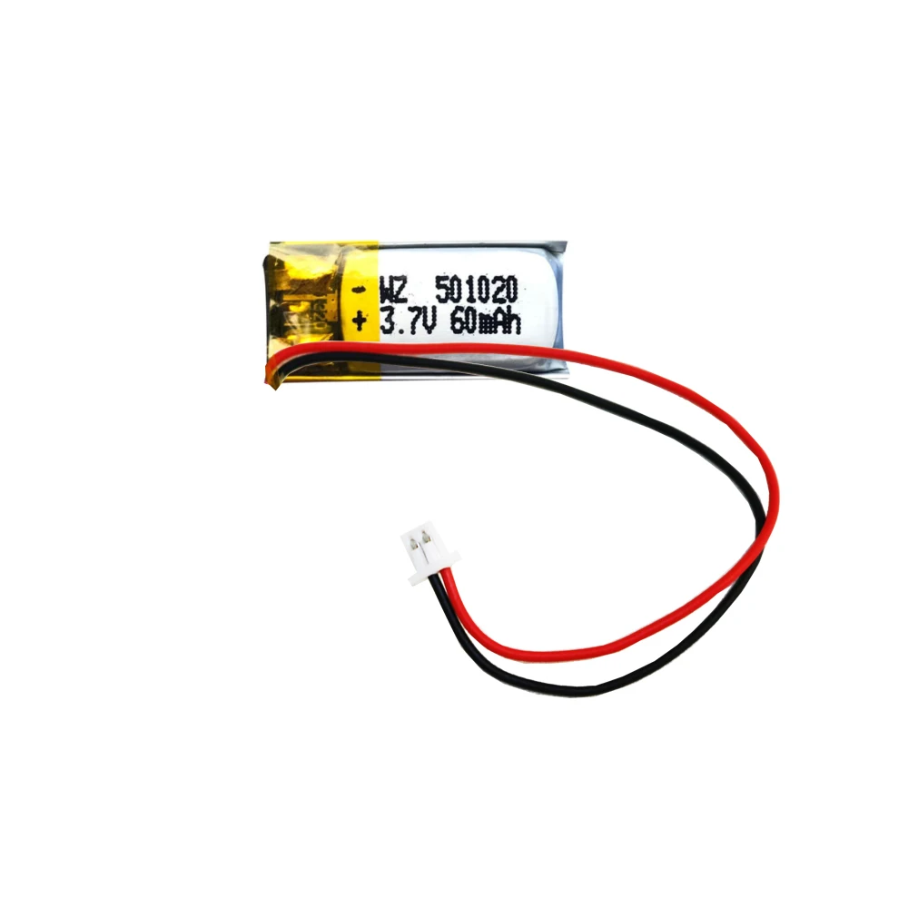 501020-60mah Bluetooth headset selfie artifact fingertip gyro 3.7V polymer lithium battery | Электроника