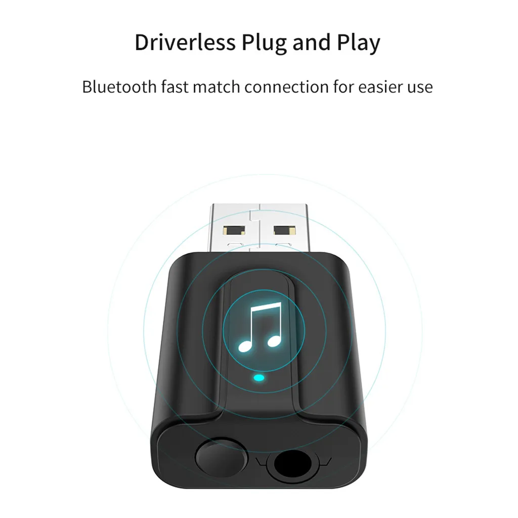 CARPRIE 5,0 Bluetooth передатчик приемник ТВ 2 в 1 3,5 мм AUX Hi-Fi стерео аудио USB беспроводной мини-адаптер для колонок автомобиля ПК