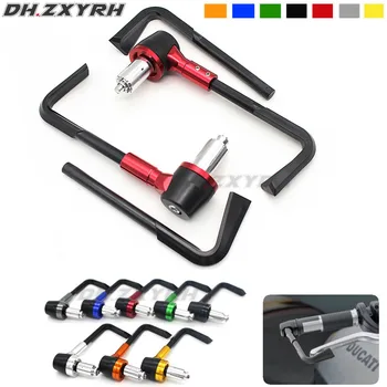 

Motorcycle 7/8" 22mm Handlebar Brake Clutch Levers Protector Guard For YAMAHA XJ6 XJR 1300 XJR1300 JOG FAZER XVS MT 03/07