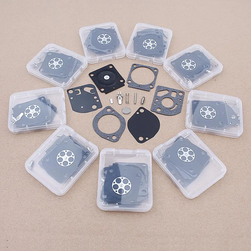 10 Pz/Lotto Carb Diaframma Guarnizioni Di Riparazione Kit Per Stihl Br500 Br550 Br600 Zama Rb-134 Rb-132 Rb-114 Rb-97 C1Q-S72 C1Q-S72B C1Q-S81