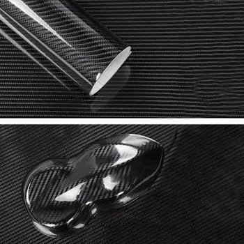 

60x150cm 7D Texture Weave High Glossy Carbon Fiber Film Fiber Motorcycle Interior Carbon Car Car Accessorie Wrap Styling St X6A2