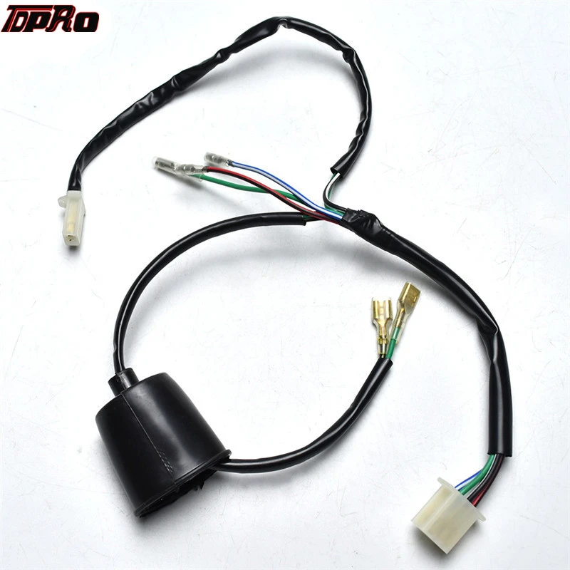 TDPRO Мотоцикл Dirt Pit Bike Kick Start двигатель провода жгут проводов станок для 50cc 70cc 90cc 110cc