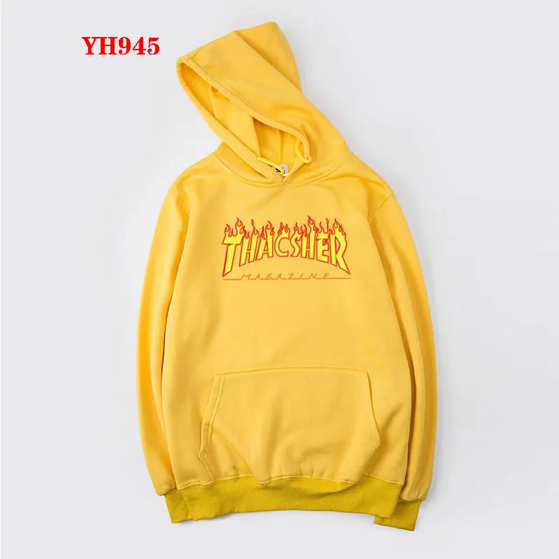 1 Новинка, Модный пуловер, спортивная одежда, бренд thacsher flame, мужские флисовые толстовки, Женская толстовка, Осеннее и зимнее пальто - Цвет: 1