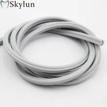 1 шт. зубные 4 отверстия высокоскоростной наконечник трубки силиконовая трубка шланг композиты 4 отверстия наконечник трубы без разъема SL1112