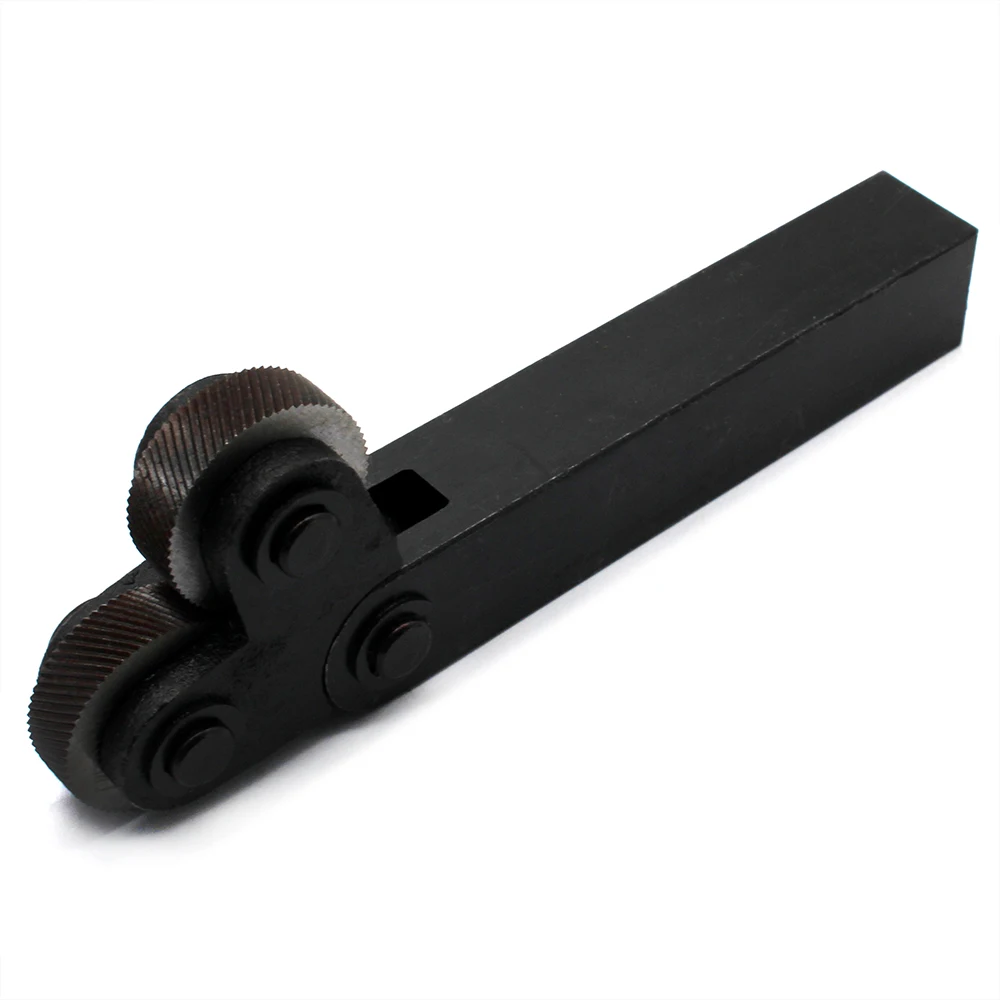 18mmx20mm Steel Lathe Cutter Tool Holder Hob Knurling Knife +Knurling Wheel 0.5mm 0.6mm 1mm 2.0mm HSS Inner Hole Embossing Wheel
