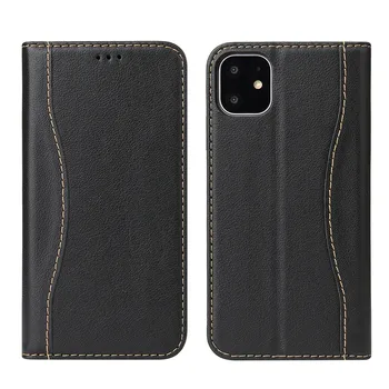 

Retro Leather Magnetic Flip Phone Cover Case for iPhone11/ 11 Pro/ 11 Pro Max Protective Case Built-in Card Slots Wallet Pocket