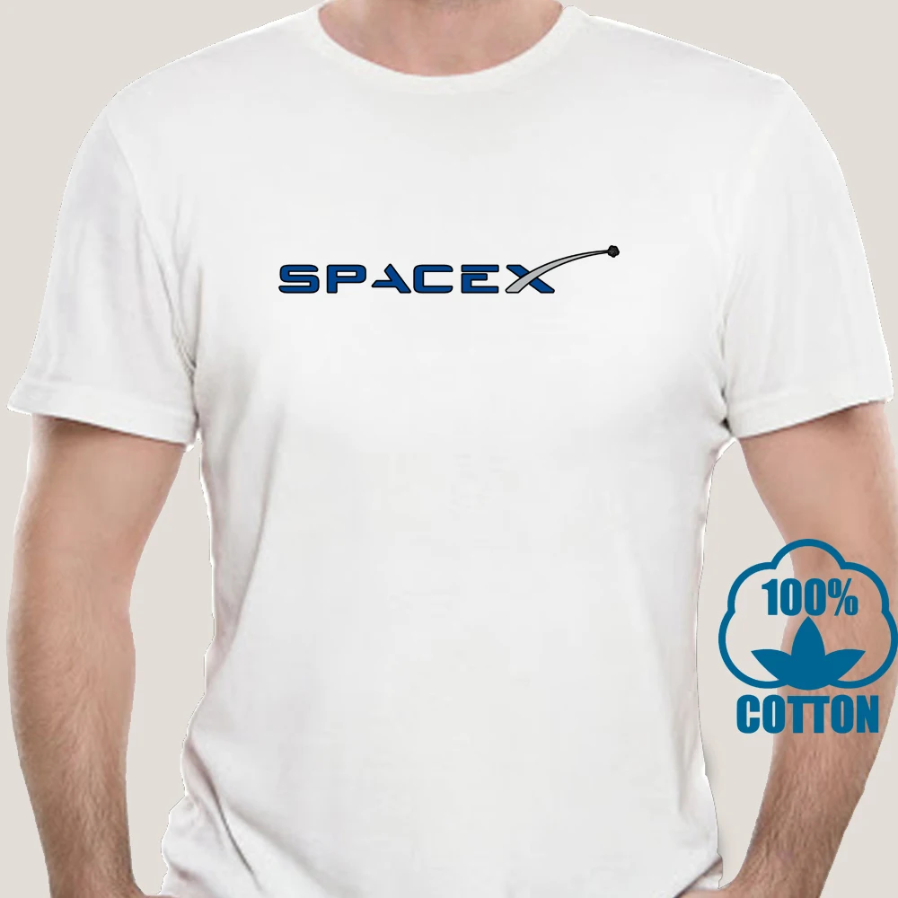 Футболка 6386X Spacex с аэрокосмическими ракетами новая футболка для мужчин летняя