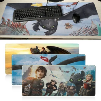 

New Designs How to Train Your Dragon Gamer Speed Mice Retail Small Rubber Mousepad Locking Edge Rubber Large Mousepads