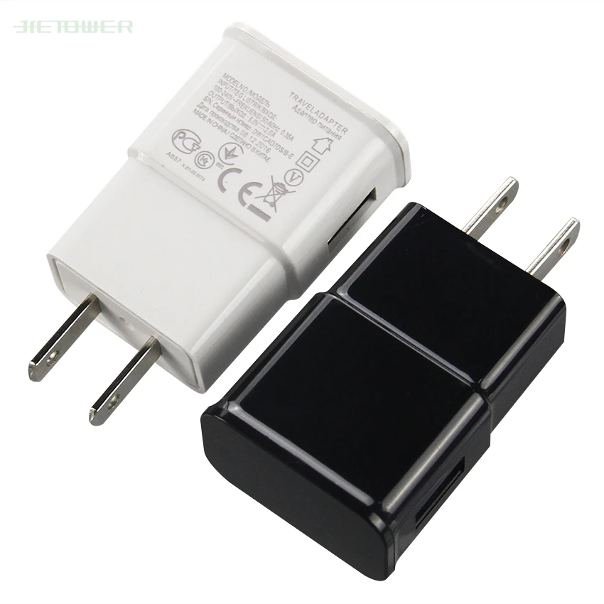 300pcs/lot 5V 1A 2A Single USB Interface Travel EU US Plug USB Wall Charger Adapter for Samsung S10 S9 Iphone XS 8 7 Cell Phone