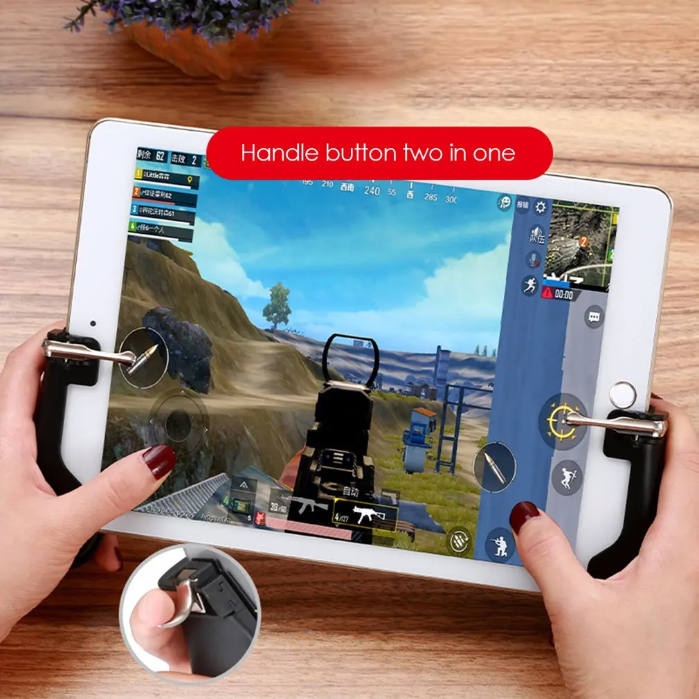 EastVita H2 геймпад PUBG мобильный триггер шутер контроллер Джойстик для ipad Android IOS игровая Подставка для ipad iphone android r29