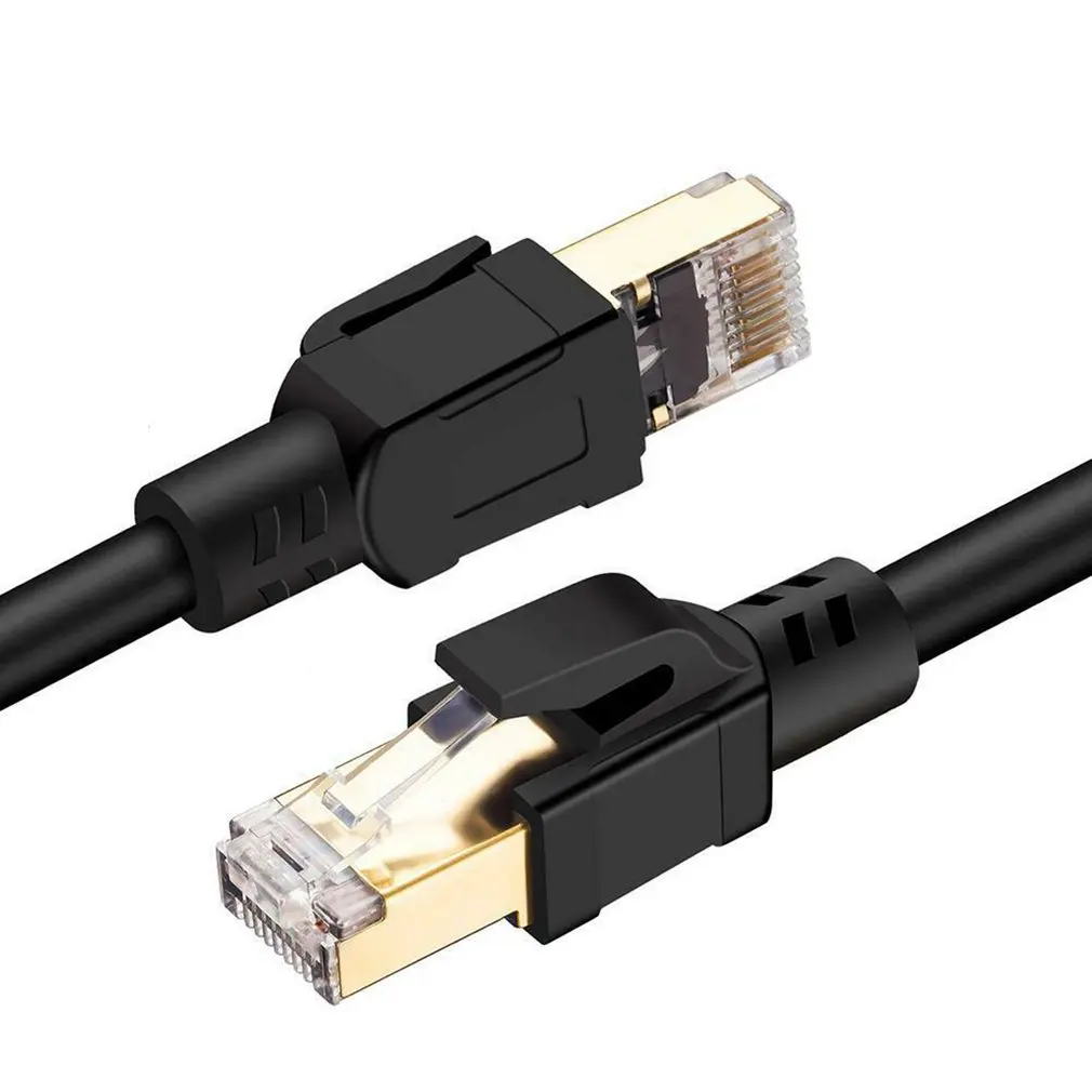 Cat8 Ethernet кабель RJ45 сети 25/40 Гбит/с 2000 МГц маршрутизатор Интернет шнур