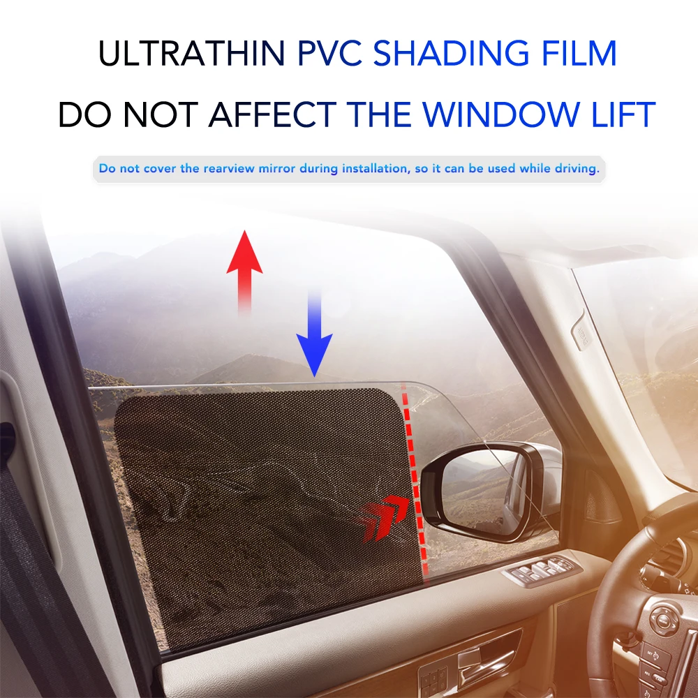 Car Sun Shades Film Sun Protection for Fiat 500 Tipo Punto stilo Freemont Cross Coroma Panda Idea Palio Egea 500X Toro