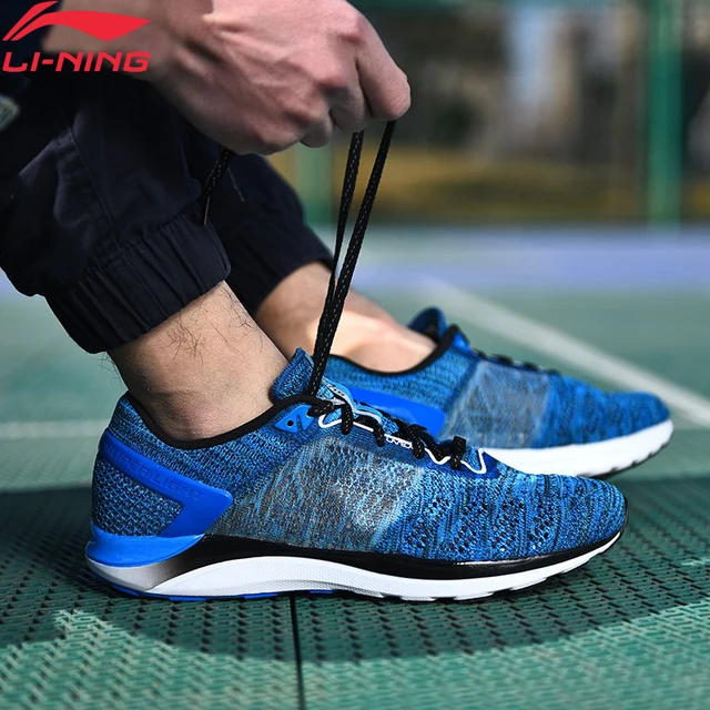 US $30.00 (Break Code)Li-Ning Men's SUPER LIGHT XIV Running Shoes Cushioning DMX Sneakers Breathable LiNing S