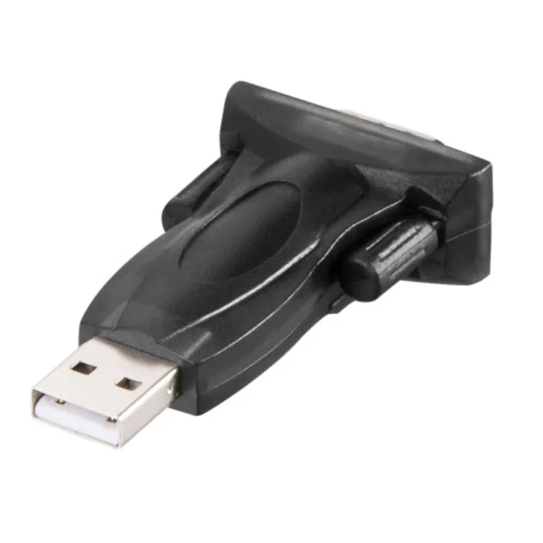 Последовательный преобразователь USB 2 0 в RS232 9 контактный адаптер