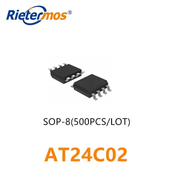 

500PCS AT24C02 24C02 AT24C02N SOP8 made in China high quality