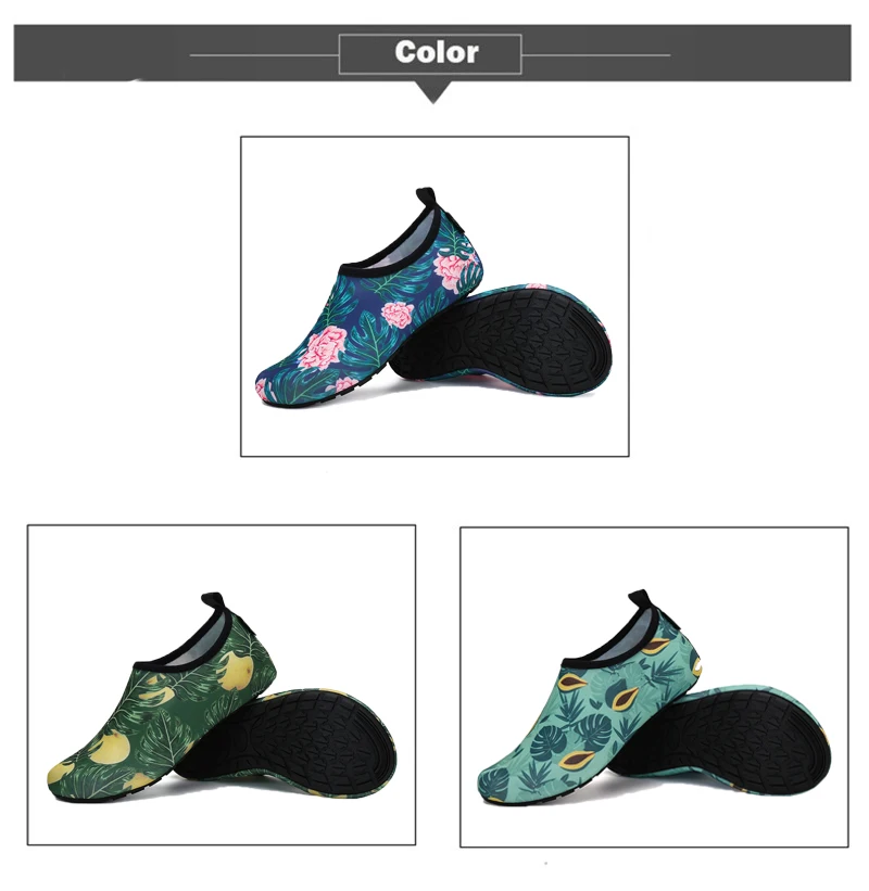Мягкие носки Аква обувь для Босиков женская летняя обувь для воды мужские быстросохнущие пляжные сандалии дышащие тапочки для бассейна