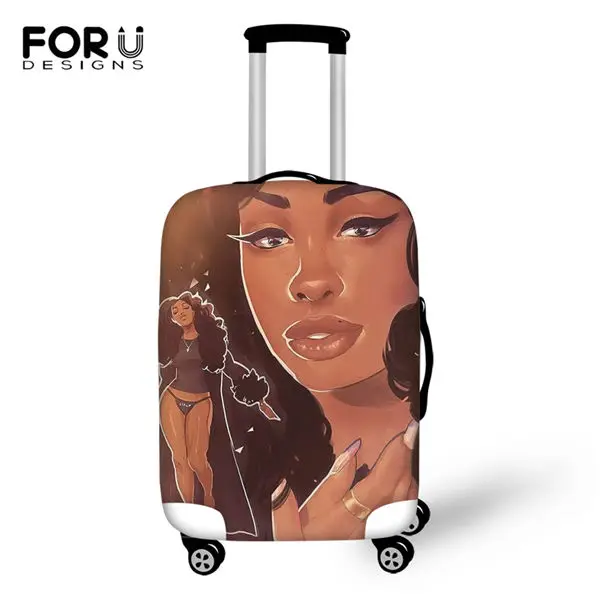 FORUDESIGNS/Пыленепроницаемый Чехол для багажа с рисунком в африканском ...