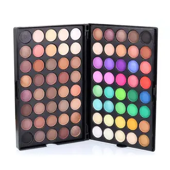 

80 Colors Eyeshadow Textured Pallete Faced Earth Make up Eye Shadow Palette fo