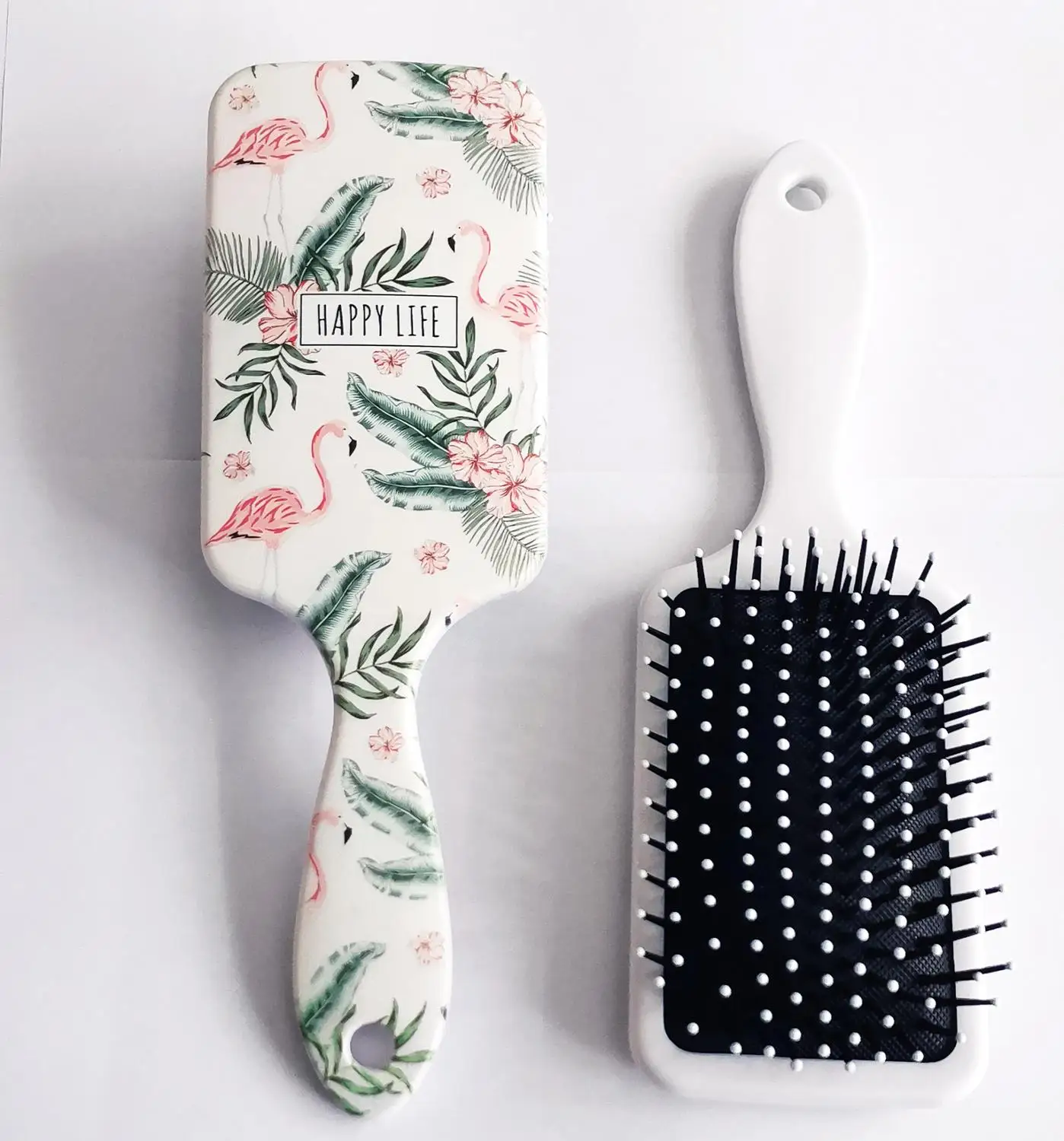 

Cute Cartoon Hair Comb Detangling Hair Brush Scalp Massage Comb Salon Hairdressing Straight Curly Hairbrush Women Paddle Brush