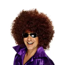 Короткие пушистые парики термостойкие синтетические унисекс для мужчин и женщин Косплей Аниме причудливые забавные вечерние парики