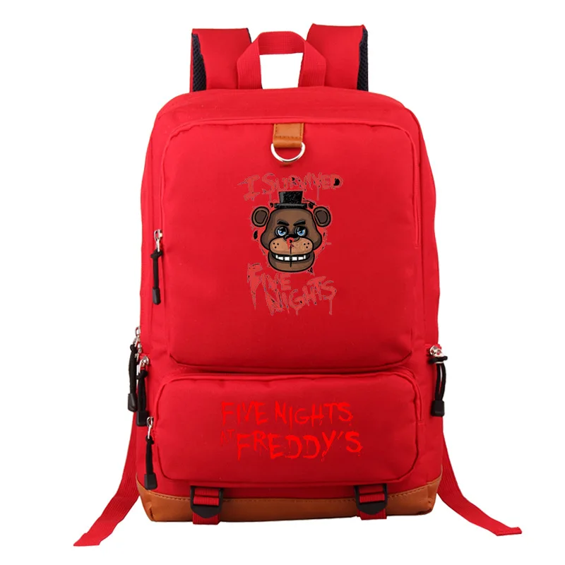 Игра Five Nights At Freddy's лисица Фредди FNAF Рюкзак Студенческая сумка для книг рюкзак школьный для ноутбука сумка на плечо мужской рюкзак для деловых поездок - Цвет: 2 HL