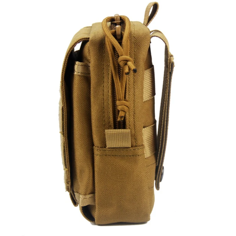 Outdoor Hunting Molle EDC Pouch Utility Gadget Belt Waist Bag High Quality Portable Waterproof Camping Hiking BagZi