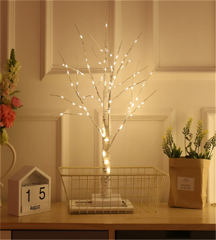Светодиодный светильник на елку с подсветкой, рождественское моделирование, елочные огни, огни на елку розы, украшение для дома, елочные огни