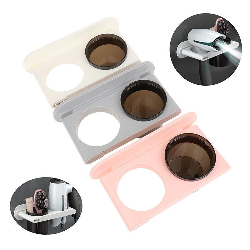 Wall Mounted Hair Dryer Holder Self-Adhesive Rack Bathroom Supplies | Дом и сад