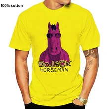 T-SHIRT manches courtes homme, estival et célèbre, avec NETFLIX, BOJACK le cavalier, nipo 90