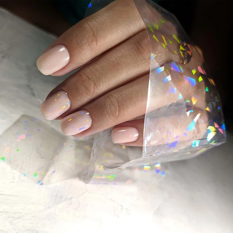 transparent holographic sticker paper