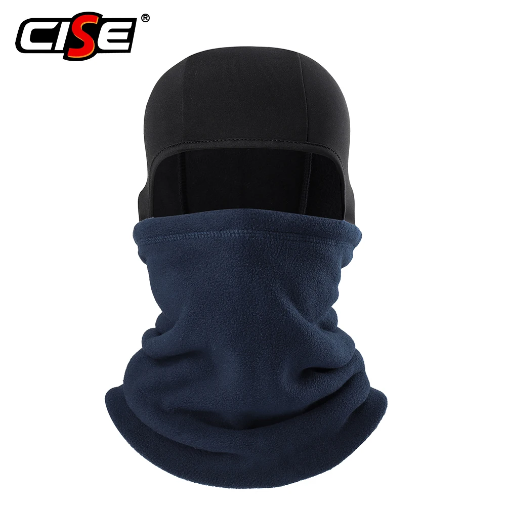 

Motorcycle Balaclava Head Shield Winter Fleece Thermal Helmet Liner Biker Cycling Motocross Snowboard Moto Warm Full Face Mask