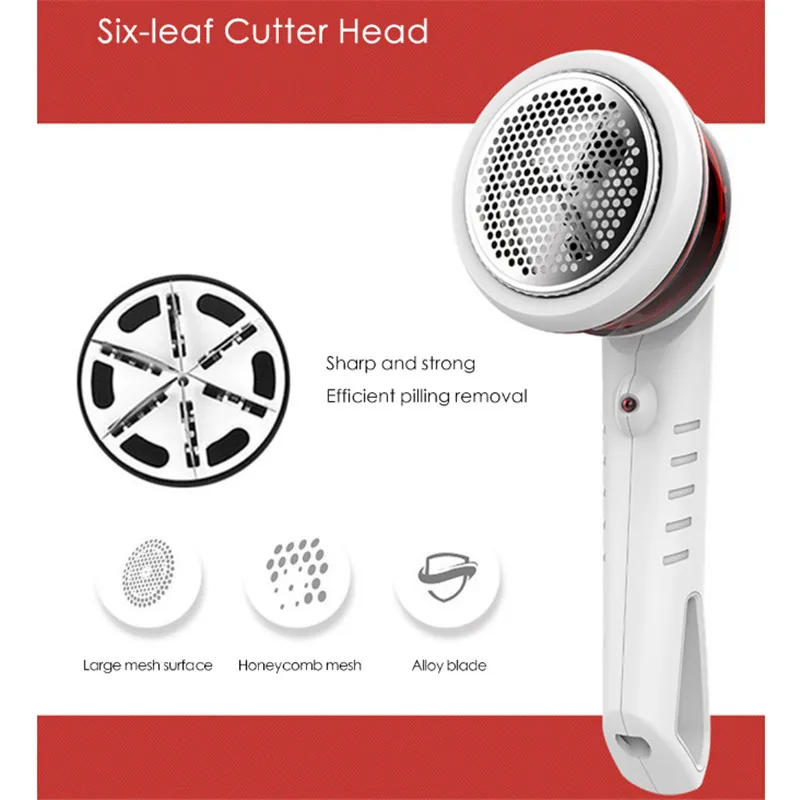 Cena ZHIGAN usuwanie kłaków USB akumulator domowy sweter ubrania Fuzz Pill golarka do tkanin maszyna do usuwania Lint 1.8m przewód zasilający 9W