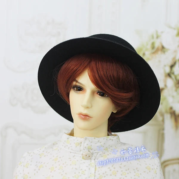 1/3 BJD аксессуары кукла шляпа от солнца топ шляпа для BJD/SD MSD SD13 случайный цвет, не включает в себя куклы, обувь, парик. Одежда и другие E2514