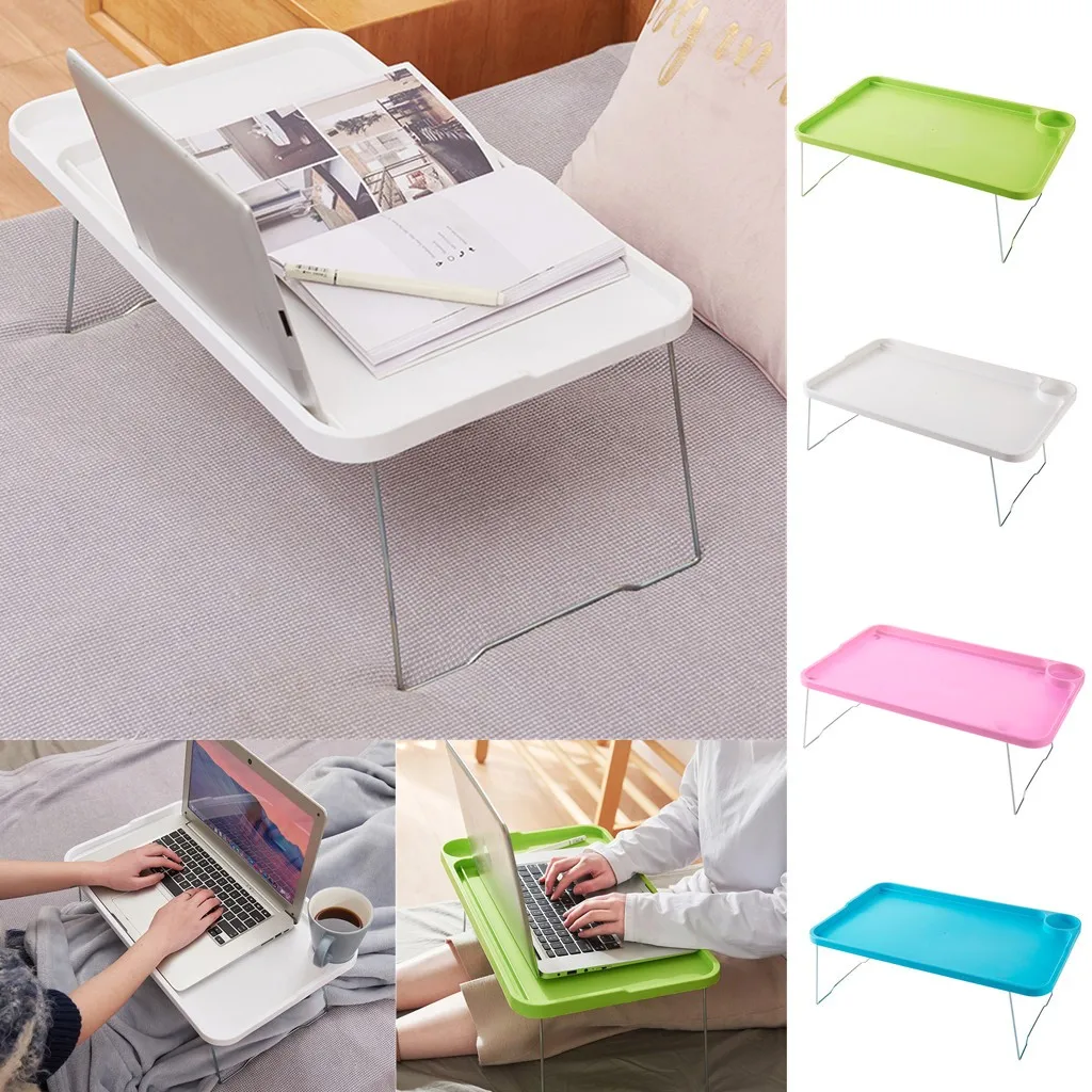 Top selling product Bed With Laptop Table Lazy Small Table Student Dormitory Table Folding Table Sup