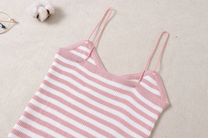 Women Summer Sexy Camisole Tanks Slim Casual Tank Tops Lady's Undershirt Solid Breathable Shoulder Vest For Female