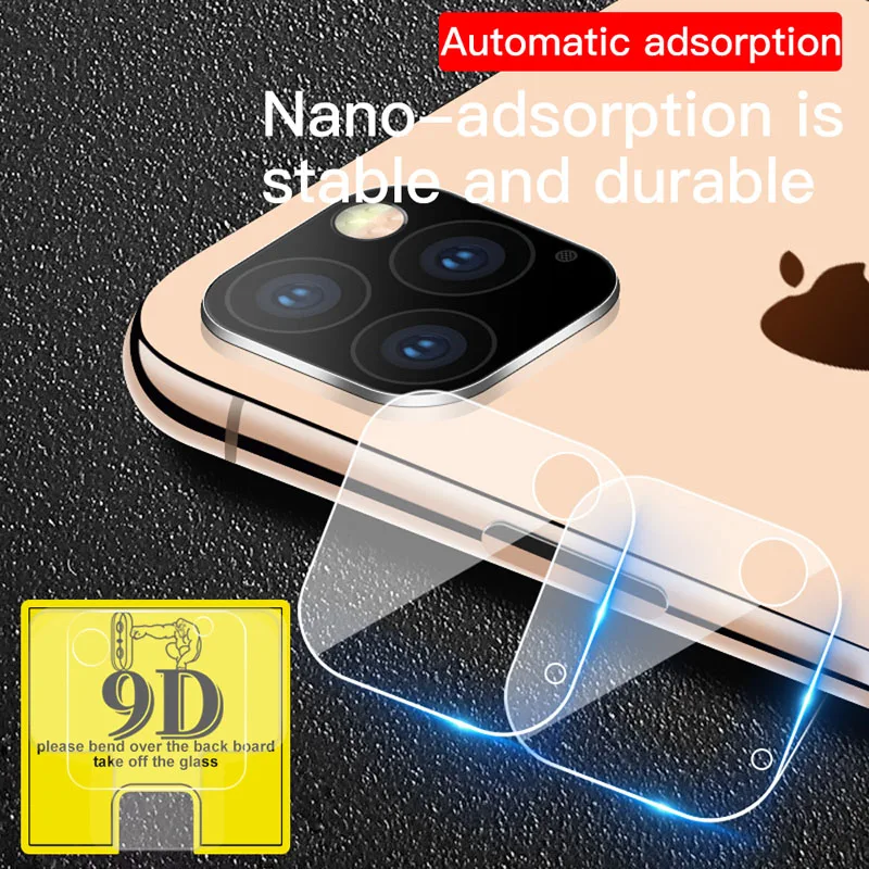9D объектив мобильного телефона защитная пленка для iPhone 11 pro max IPhone 6 iPhone7 iPhone8