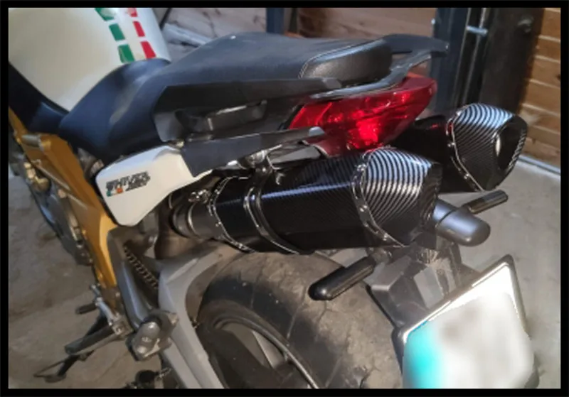 For Aprilia SHIVER 750 2008-16 Motorcycle Exhaust Muffler System Stainless Steel Motorbike Muffler Escape for Aprilia Shiver 750 - Image 6