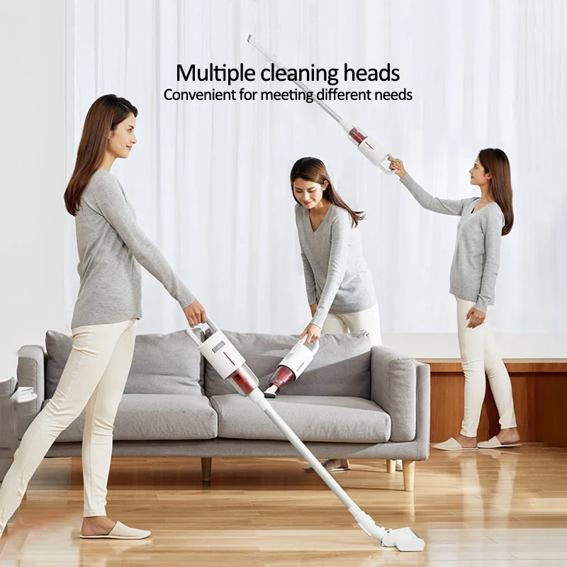 Skup Oryginalny Deerma VC20 VC20S odkurzacz bezprzewodowy Aspirator pionowe HandHeld odkurzacze 5500Pa potężna moc dla domu samochodu