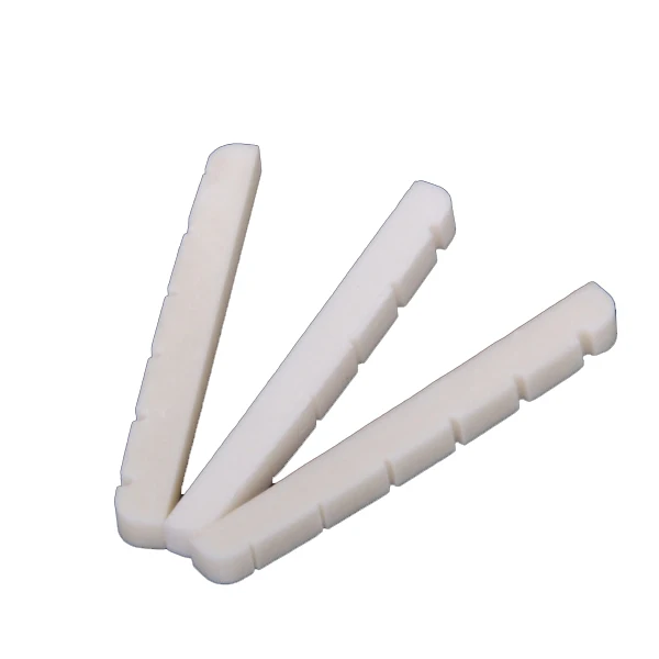 3pcs Cattle Split Bone Nuts For 6 Strings Electric Bass Guitar