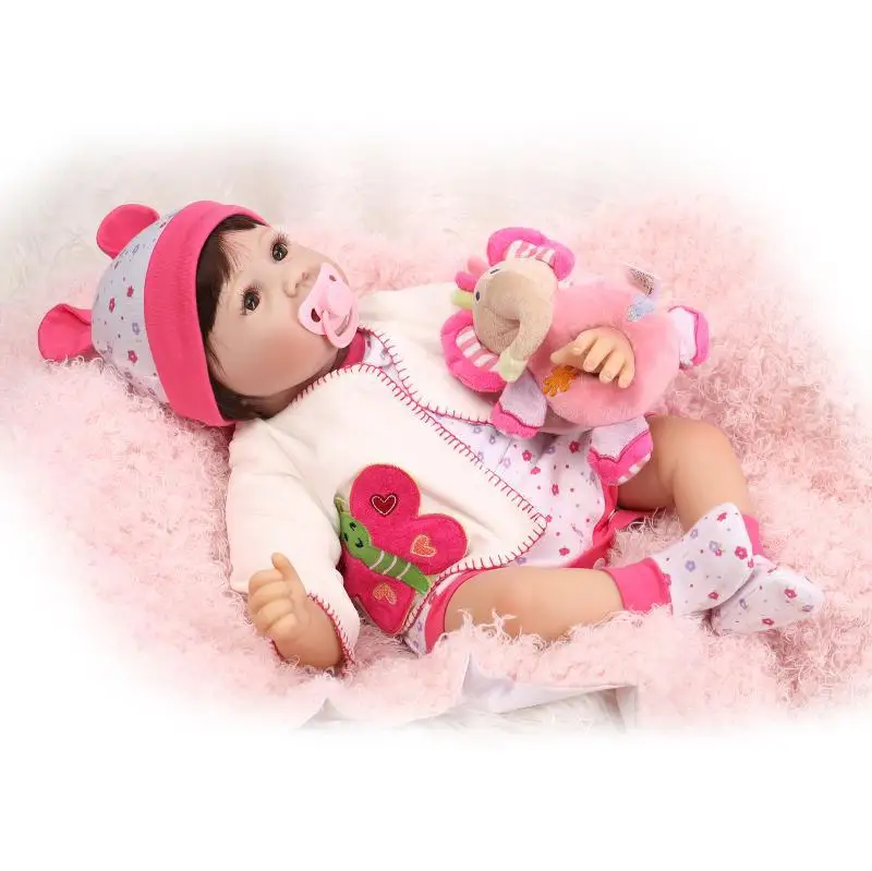 

Sleeping Silicone Doll Baby 55CM 20inch NPK Doll Bebe Reborn Dolls Girl Lifelike Reborn Doll Fashion Boy Newborn Reborn Babies