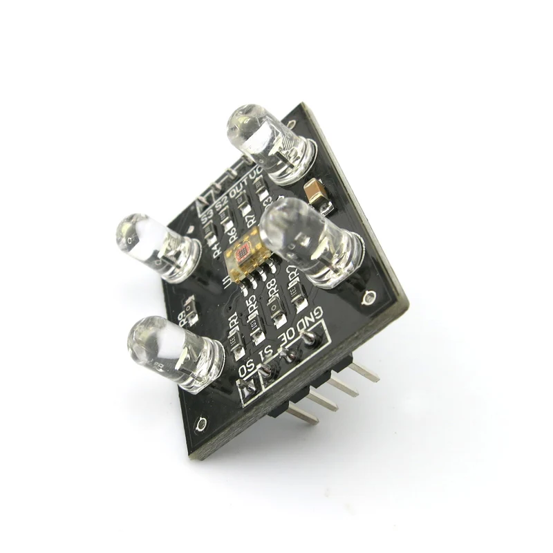 Датчик распознавания цвета TCS230 TCS3200 модуль распознавания цвета для arduino DIY модуль DC 3-5 в вход