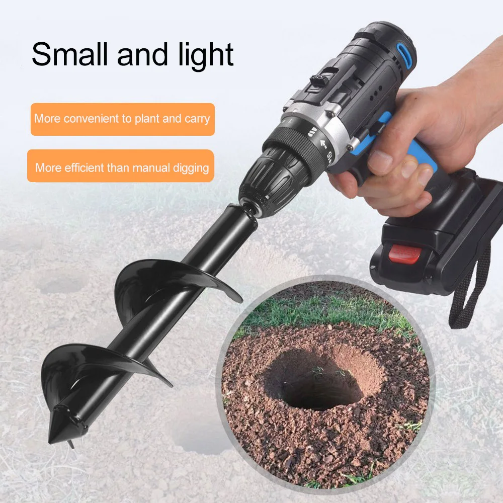 

Auger Spiral Drill Bit Tools Plante Drill Auger Yard Gardening Bedding Planting Hole Digger Tools Replacement Garden Tool