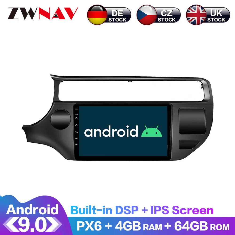 

Android 9.0 IPS Screen PX6 DSP For KIA K3 RIO 2015 2016 2017 2018 Car No DVD GPS Multimedia Player Head Unit Radio Audio Stereo